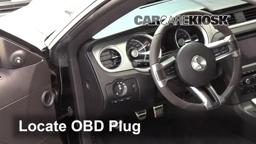 2011 Ford Mustang Shelby GT500 5.4L V8 Supercharged Coupe Lumière « Check engine » du moteur
